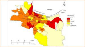 Portland Oregon Radon Map