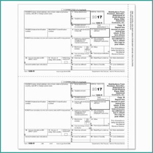 Printable 1099 Forms Free