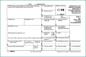 Printable Form 1099 R
