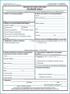 Provisional Patent Forms Download