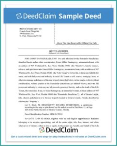 Survivorship Deed Form Florida