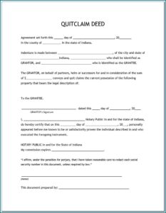 Survivorship Deed Form Free Download