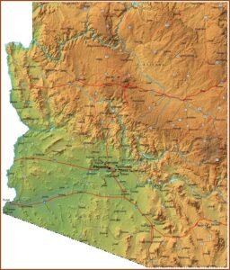 Topographic Maps Tucson Arizona
