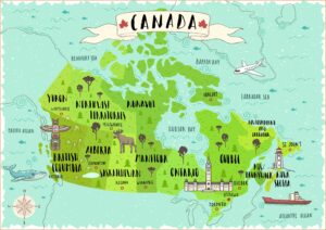 Trans Canadian Railway On World Map