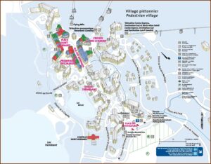 Tremblant Village Hotel Map