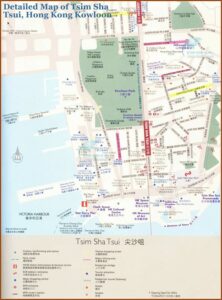 Tsim Sha Tsui Hotels Map