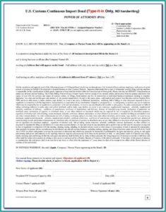 Us Customs Isf Form