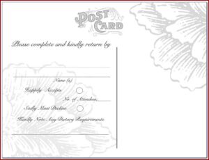 Usps Direct Mail Template