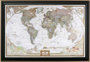 Wall Maps With Push Pins