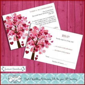 Wedding Rsvp Card Template Word