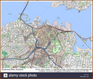 Wise Street Maps Auckland