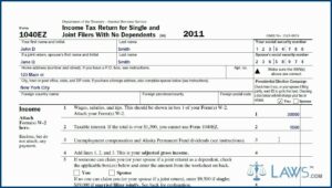 1040ez Tax Forms