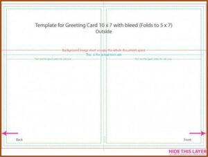 5 X 7 Postcard Template Microsoft Word