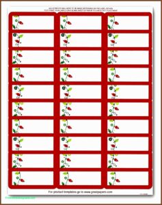 Address Labels Templates Free