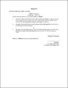 Affidavit Template Family Court Nz