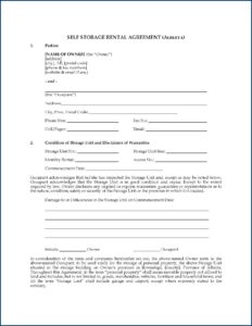 Alberta Rental Agreement Contract