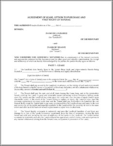 Alberta Rental Agreement Forms Pdf