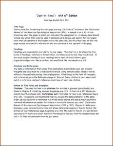 Apa Reference Template 6th Edition