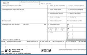 Blank W2 Form To Print