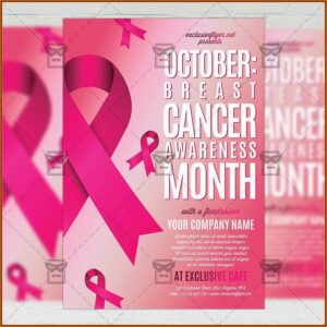 Breast Cancer Fundraiser Invitation Templates