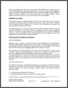 Cal Osha Job Hazard Analysis Form