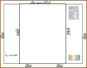 Chocolate Wrapper Template Free