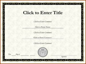 Christian Certificate Template