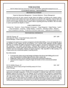 Construction Project Manager Template