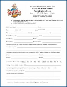 Editable T Shirt Order Form Template