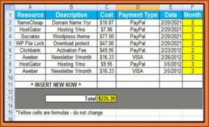 Excel Accounting Templates For Small Businesses
