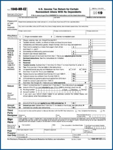 Federal Tax Forms Ez 2019