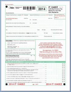 Federal Tax Return Forms 1040