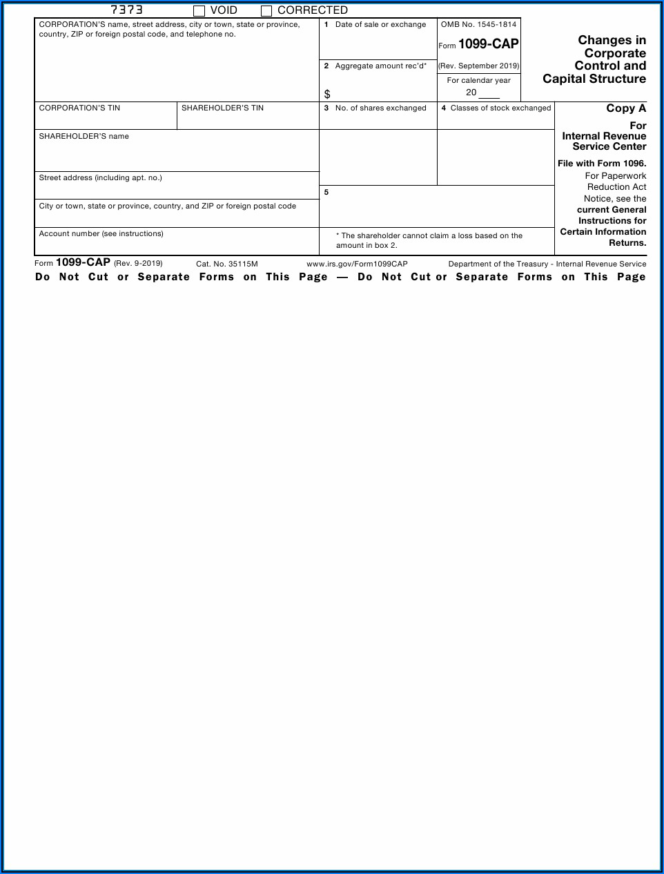 Fill In 1099 Form Online