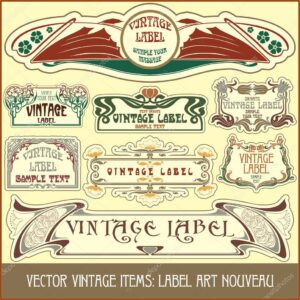 Free Antique Label Templates