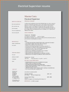 Free Construction Resume Templates Download