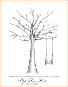 Gender Reveal Tree Template