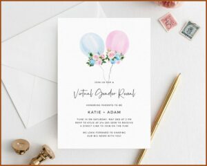 Gender Reveal Video Template