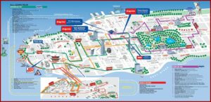 Gray Line New York Hop On Hop Off Bus Map