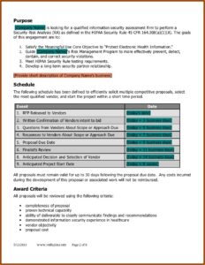 Hipaa Security Risk Analysis Template