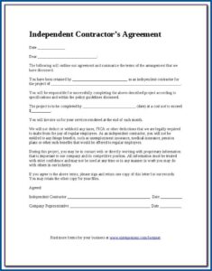 Independent Contractor Form 1099 Pdf
