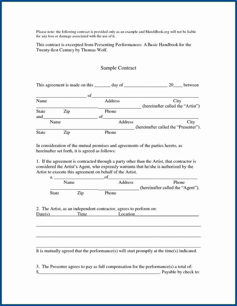 Independent Contractor Tax Form 1099