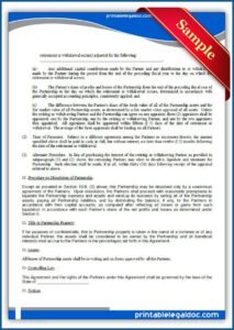 Last Will And Testament Forms Free Printable