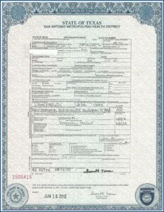 Liberia Birth Certificate Application Form Download
