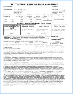 Loan Assumption Agreement Form
