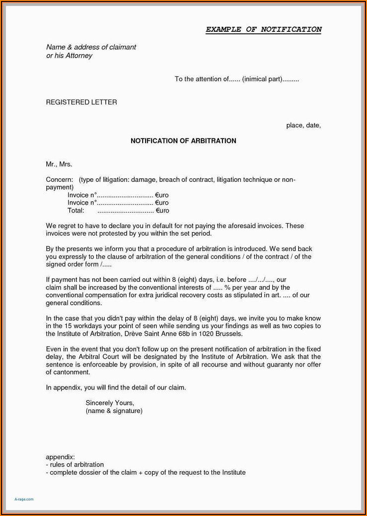Lodger Eviction Letter Template