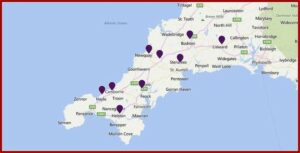 Map Of Premier Inns Around London