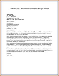 Medical Assistant Cover Letter Samples Free