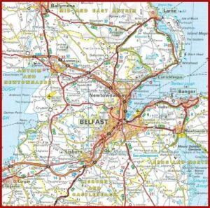 Michelin Ireland Map 712