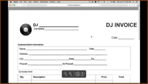 Mobile Disco Contract Template