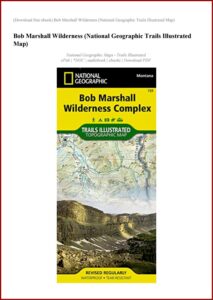 National Geographic Trails Illustrated Maps Montana